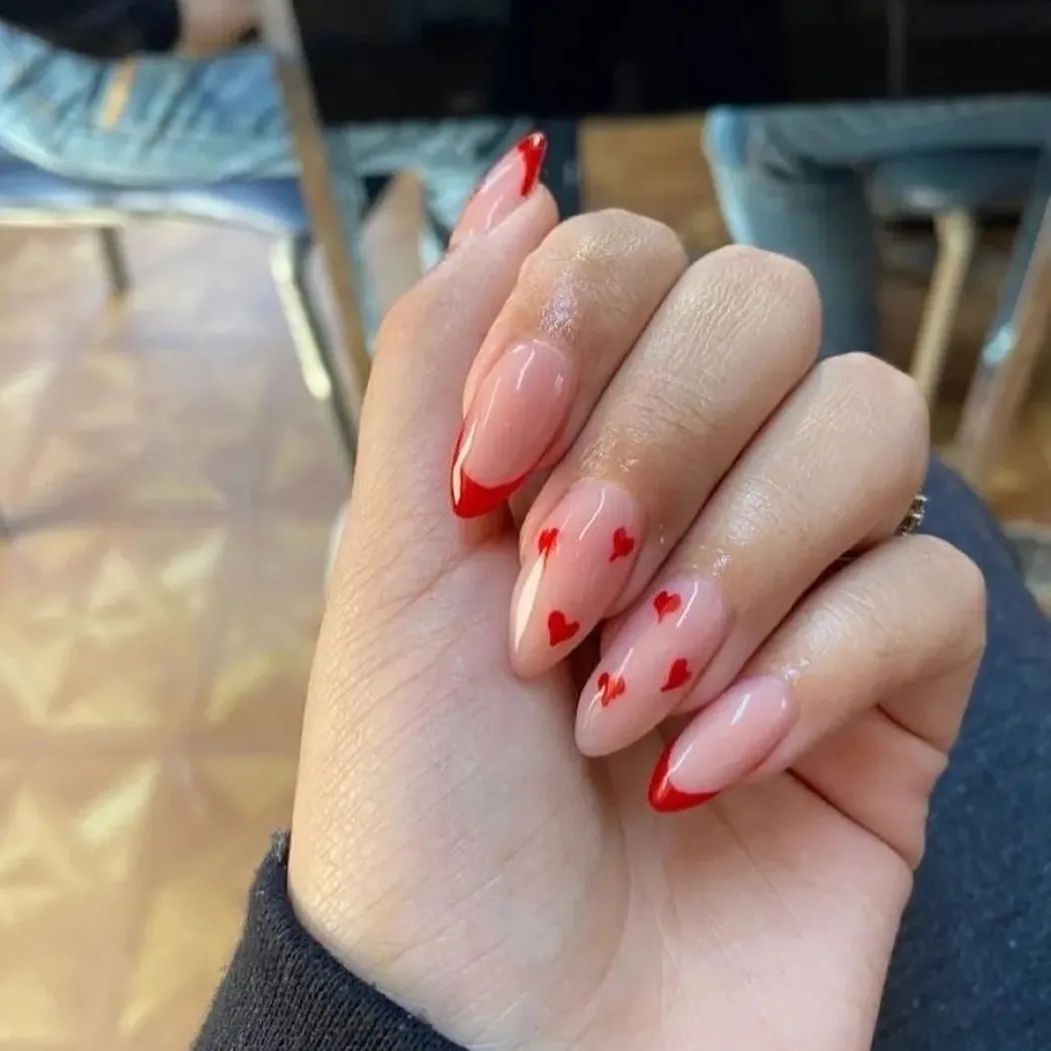 20+ Red Ombre Nageldesign-Ideen, in die Sie sich verlieben werden