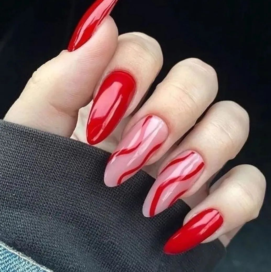 20+ Red Ombre Nageldesign-Ideen, in die Sie sich verlieben werden
