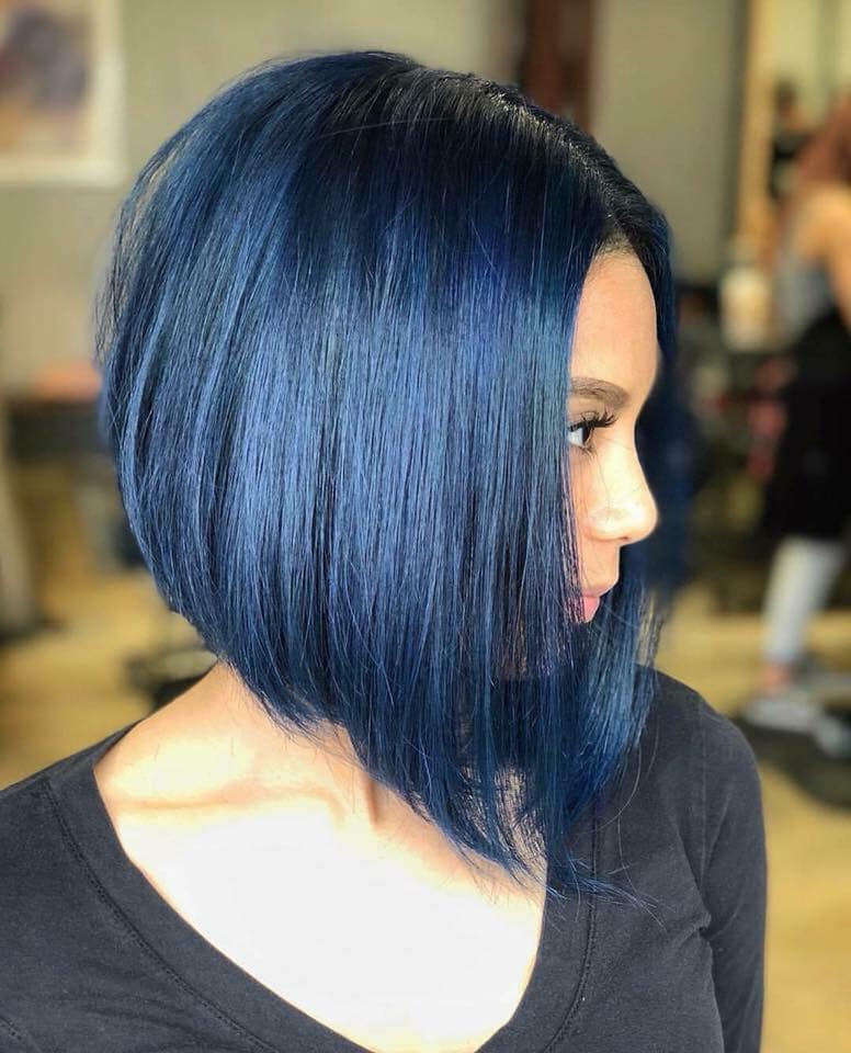 22 tolle blauschwarze Haarfarbe Ideen zum Kopieren