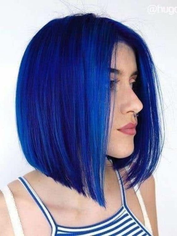 22 tolle blauschwarze Haarfarbe Ideen zum Kopieren
