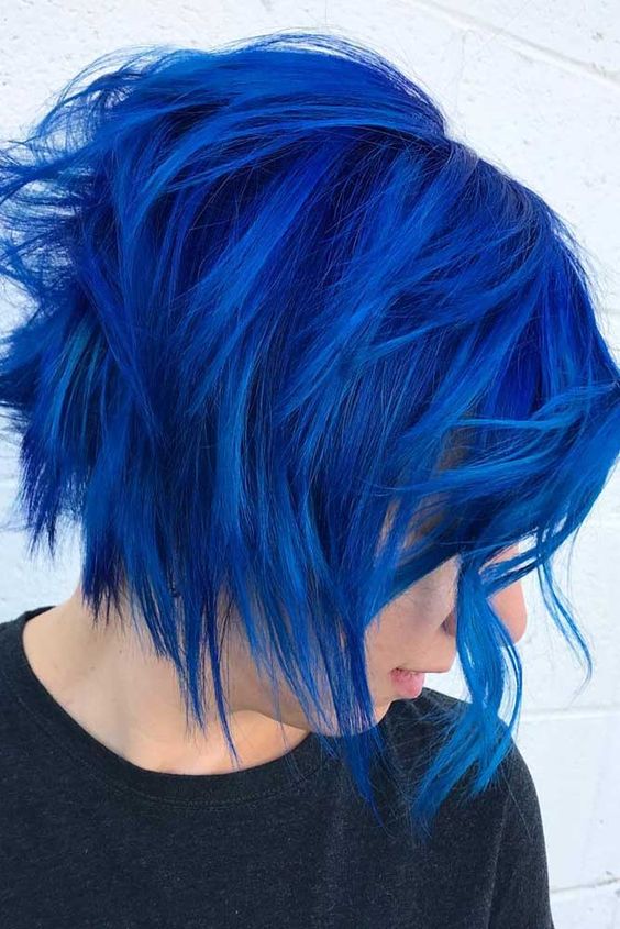 22 tolle blauschwarze Haarfarbe Ideen zum Kopieren