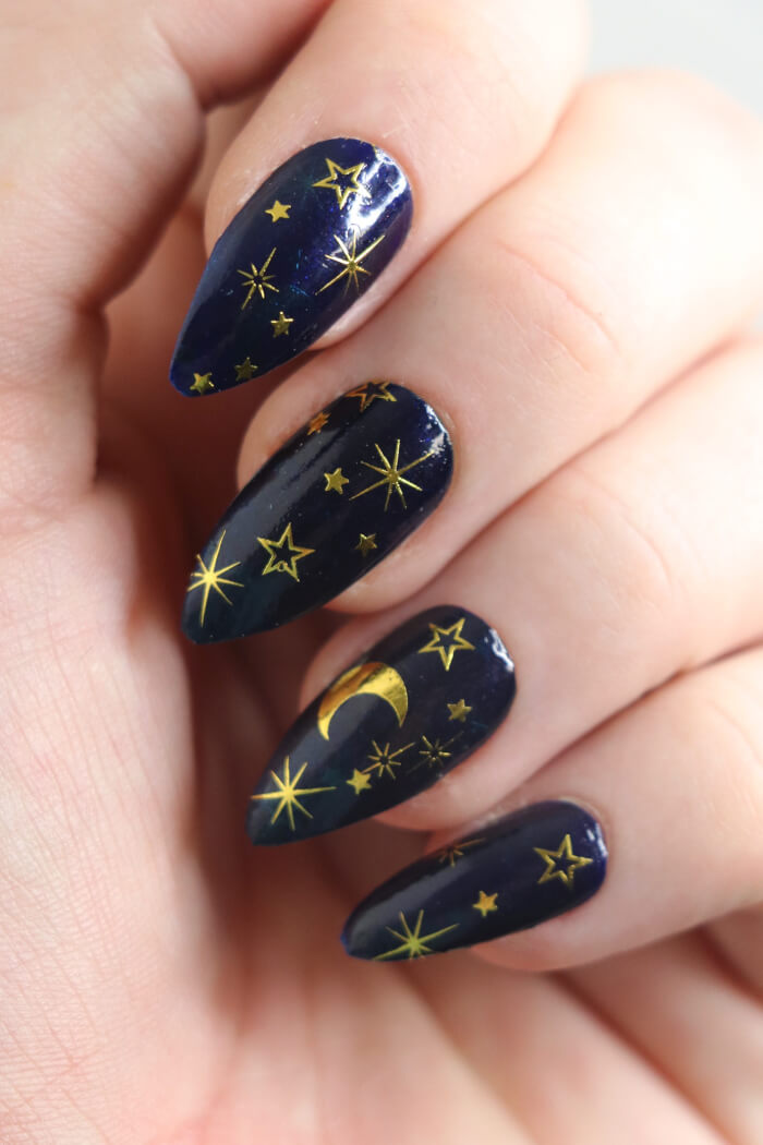 40 verträumte Sternnageldesign, die zu süß sind, um sie zu bekommen