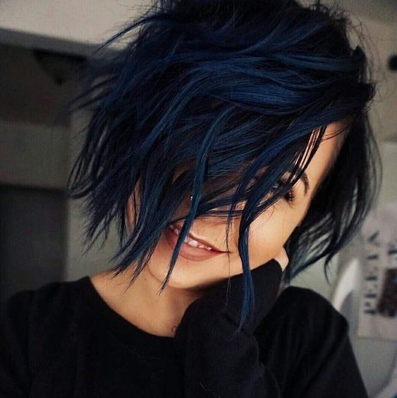 22 tolle blauschwarze Haarfarbe Ideen zum Kopieren