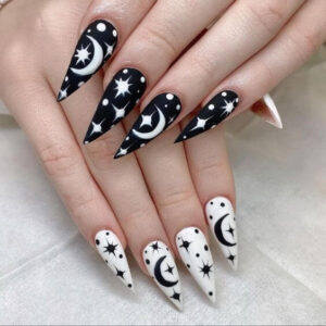 40 verträumte Sternnageldesign, die zu süß sind, um sie zu bekommen