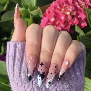 40 verträumte Sternnageldesign, die zu süß sind, um sie zu bekommen