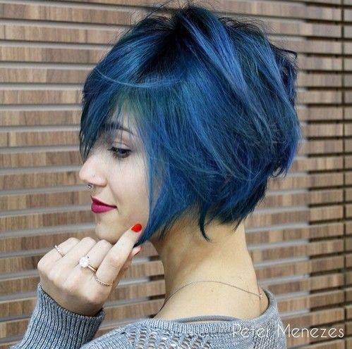 22 tolle blauschwarze Haarfarbe Ideen zum Kopieren