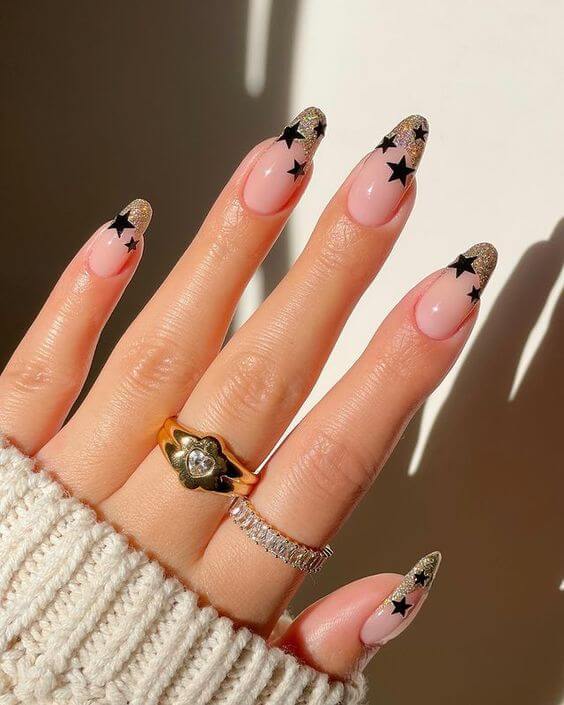 40 verträumte Sternnageldesign, die zu süß sind, um sie zu bekommen