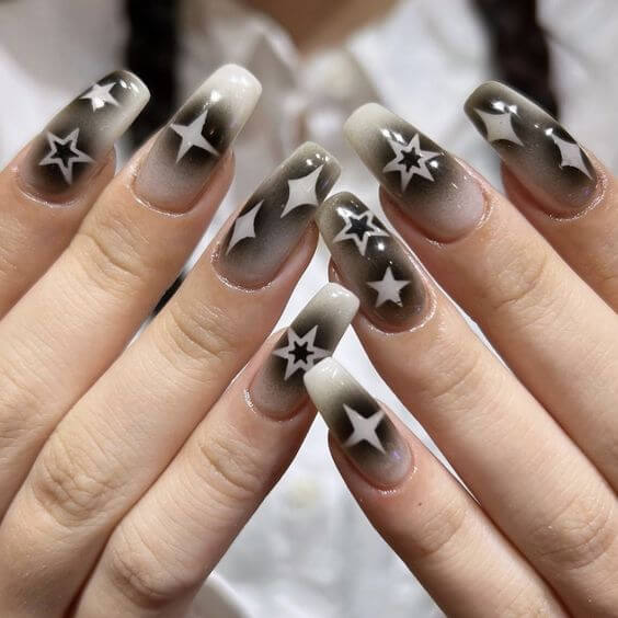 40 verträumte Sternnageldesign, die zu süß sind, um sie zu bekommen