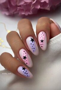 40 verträumte Sternnageldesign, die zu süß sind, um sie zu bekommen