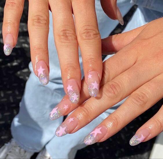 40 verträumte Sternnageldesign, die zu süß sind, um sie zu bekommen