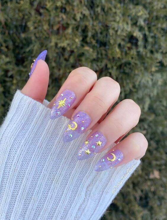 40 verträumte Sternnageldesign, die zu süß sind, um sie zu bekommen