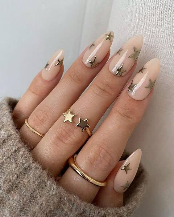 40 verträumte Sternnageldesign, die zu süß sind, um sie zu bekommen