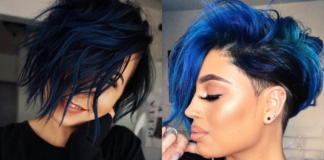 22 tolle blauschwarze Haarfarbe Ideen zum Kopieren