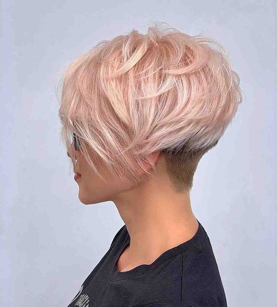 25 beste pastellfarbene Kurzhaarfrisuren