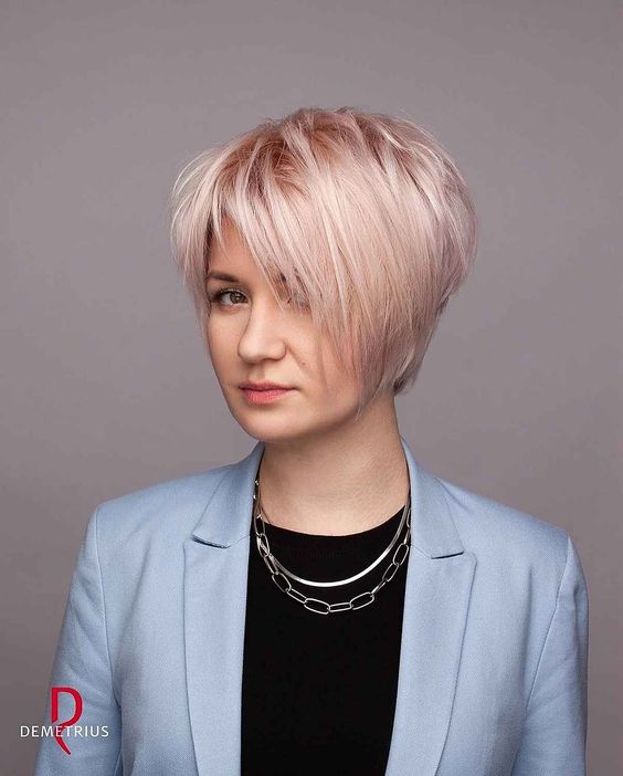 25 beste pastellfarbene Kurzhaarfrisuren