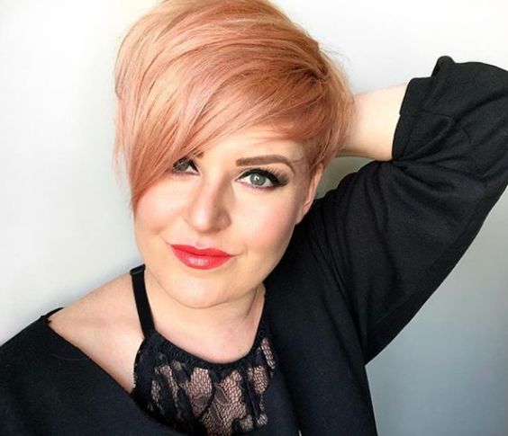 25 beste pastellfarbene Kurzhaarfrisuren