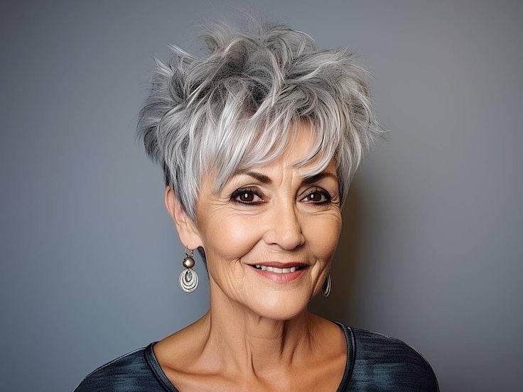 Frisuren, damit Frauen über 60 jünger aussehen