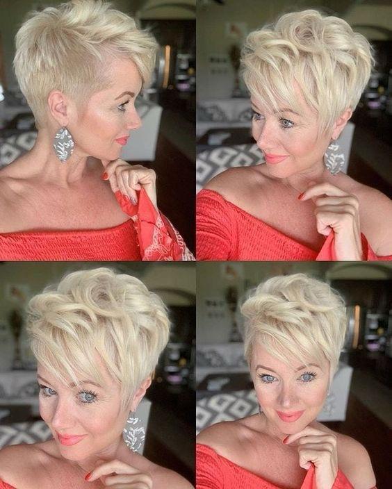 Frisuren 2024 Slim Hair Frauen 50 