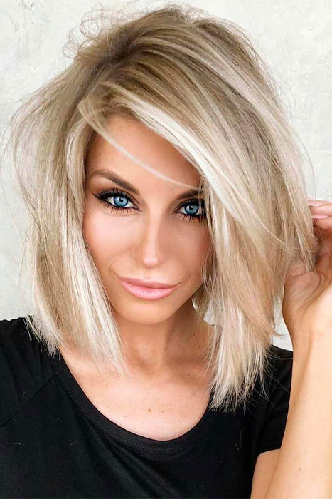 Coole Frisuren mit quadratischen Schnitten