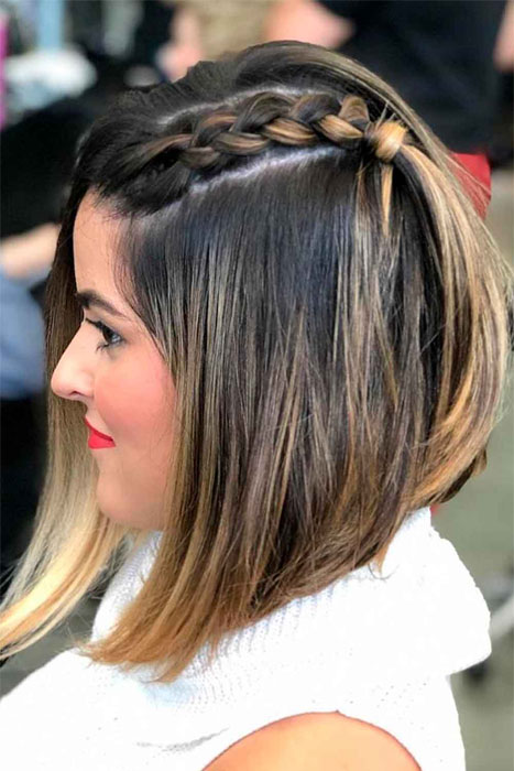 Coole Frisuren mit quadratischen Schnitten