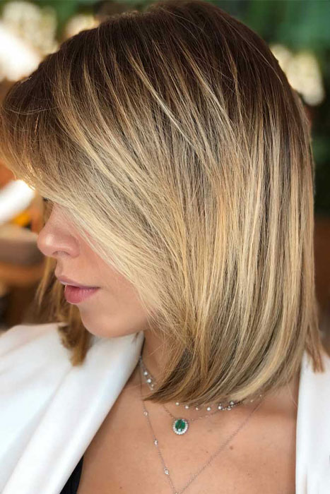 Coole Frisuren mit quadratischen Schnitten