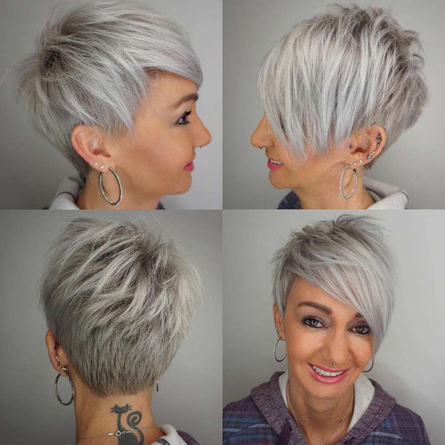 Frisuren 2023 Slim Hair Frauen 50 