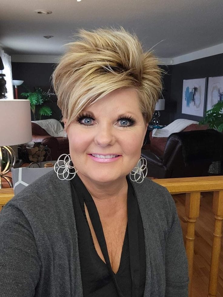 Frisuren 2023 Slim Hair Frauen 50 