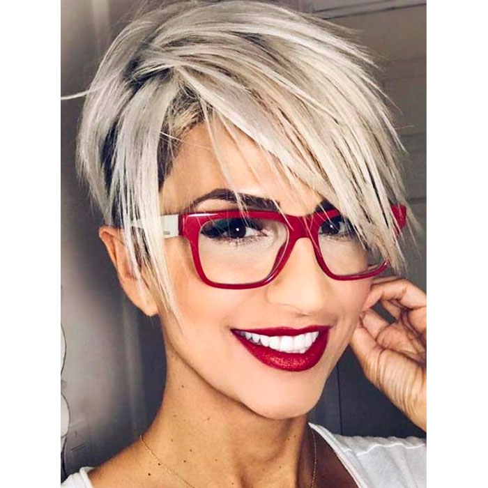 Wunderschöne stilvolle Abkürzungen mit Brille