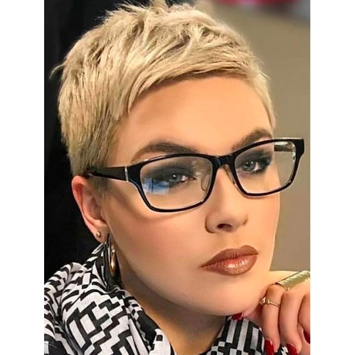 Wunderschöne stilvolle Abkürzungen mit Brille