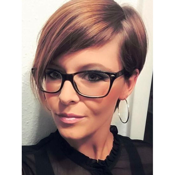 Wunderschöne stilvolle Abkürzungen mit Brille