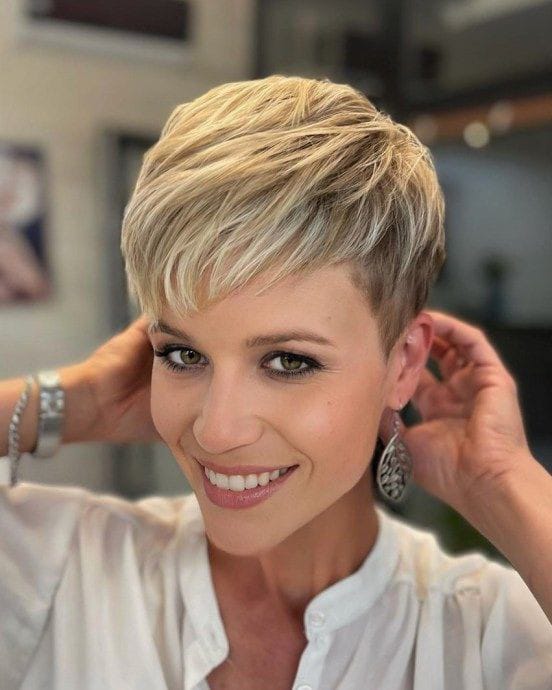 +25 tolle Frisuren für kurzes und feines Haar