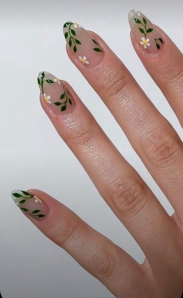 20 Ideen Blumennägel 