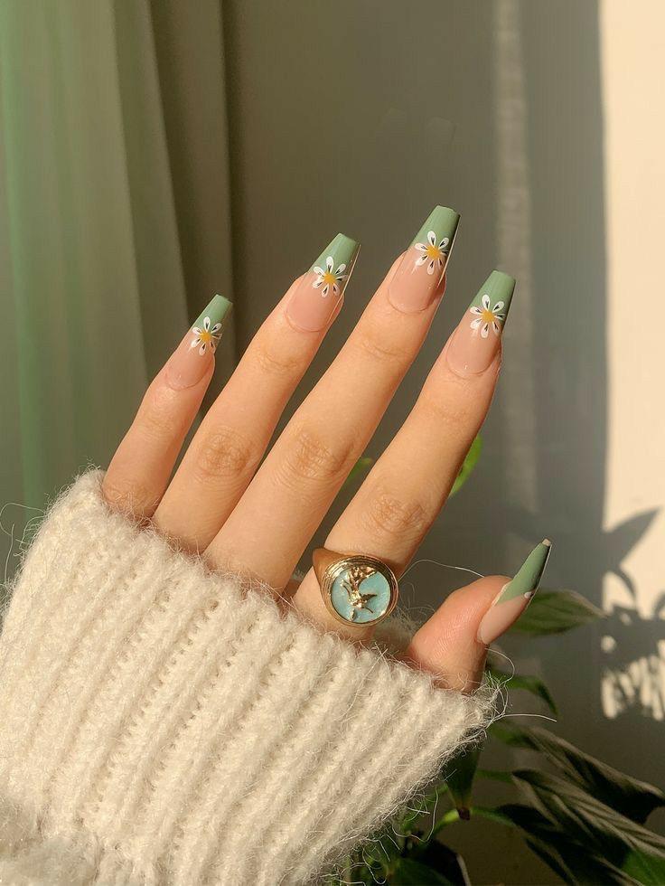 20 Ideen Blumennägel 