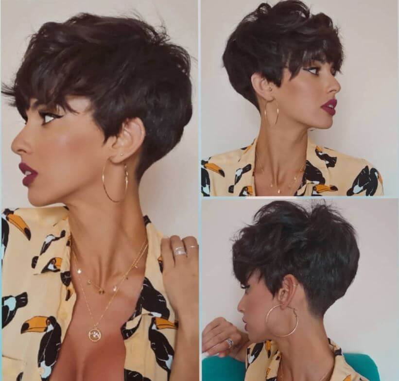 Kurze Frisuren, die Fast Mut Darstelle