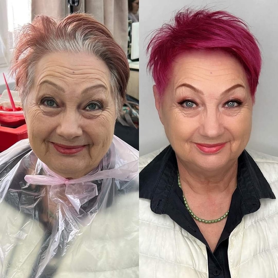 20+ Haartransformation: Lang bis kurz im Scherenschlag!