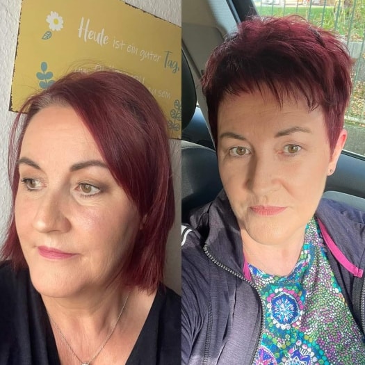 20+ Haartransformation: Lang bis kurz im Scherenschlag!