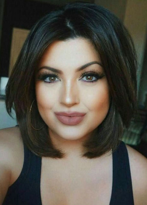 Mittellange und shaggy freche Frisuren für Frauen: Die besten Ideen und Styling-Tipps Der Long Bob mit Pony