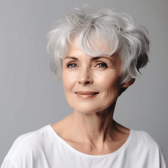 Frisuren für Frauen ab 60
