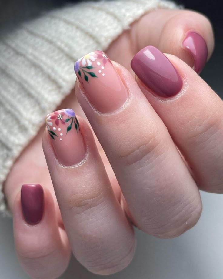 Frühlingstrend: Blumen-Nägel