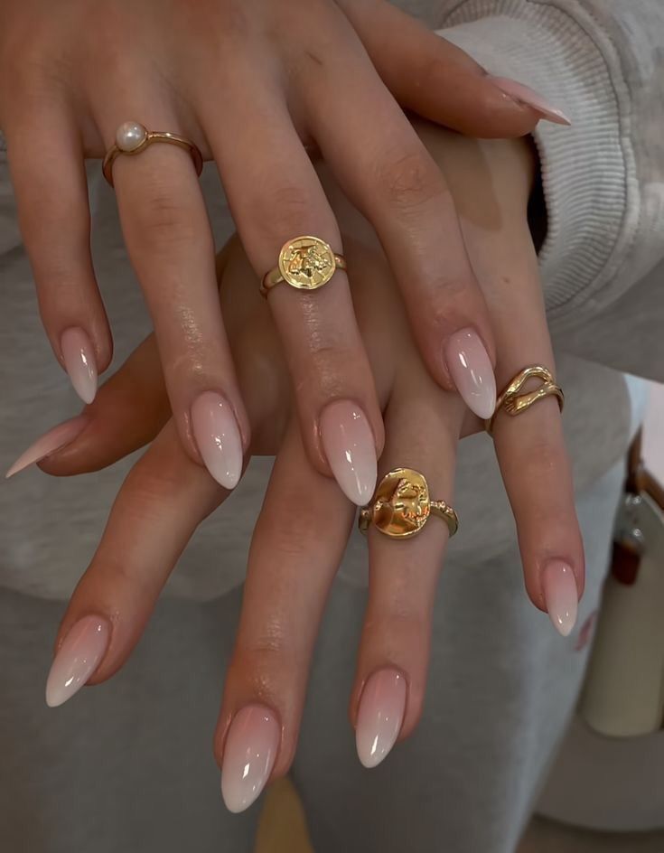 Soft Ombre Nails