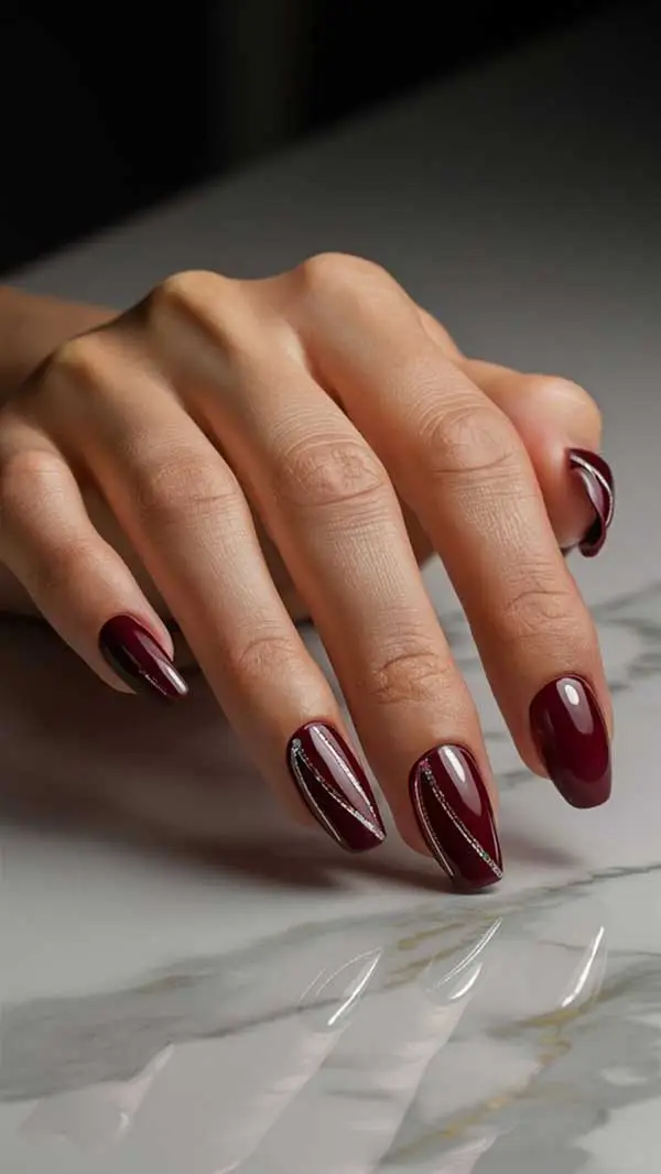 Roségoldene Highlights